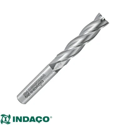Fresa hss reta 4 cortes ø 17,0 x 092mm curta din844 a-n - 1501 indaço