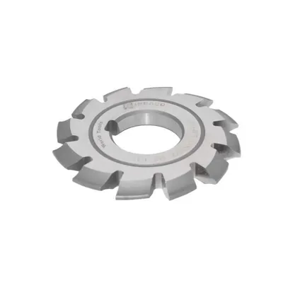 Fresa hss módulo 04,75 - 20 graus número 4 para 21 a 25 dentes din3972 - 2601 indaço