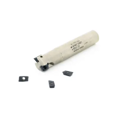 Fresa de topo ø 20 x 110mm 2 cortes haste ø 20,0mm para inserto apmt 11 - black tools