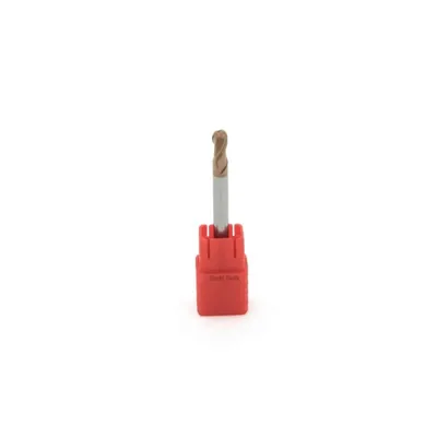 Fresa metal duro 55hrc esférica 2 cortes ø 04,0 - 050 - 08,0mm h04 curta altisin - guran