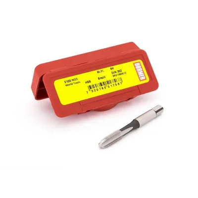 Macho manual avulso hss 6h m02,0 x 0,40 terceiro macho din352 - e100 dormer