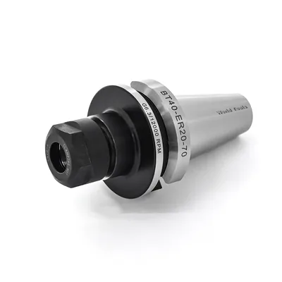 Cone bt40 porta pinça er-20a l070mm para 12.000rpm - bt40-er20a-070l guran
