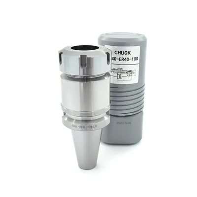 Cone bt40 porta pinça er-40um l100mm para 12.000rpm - bt40-er40-100l guran