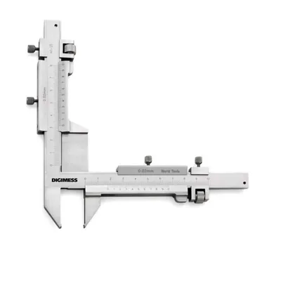 Paquímetro para engrenagens m1 a 25 x 0,02mm - 100.283 digimess