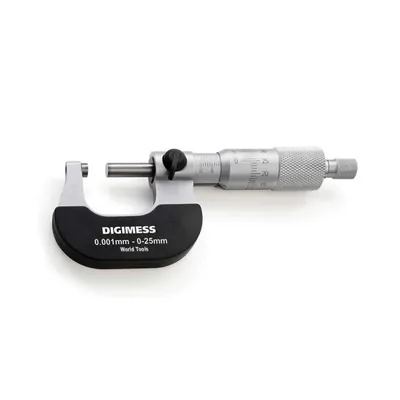 Micrômetro externo milesimal 0 a 025 x 0,001mm - 110.200a digimess