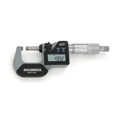Micrômetro digital com saída de dados 0 a 025 x 0,001mm proteção ip65 - 110.250 digimess