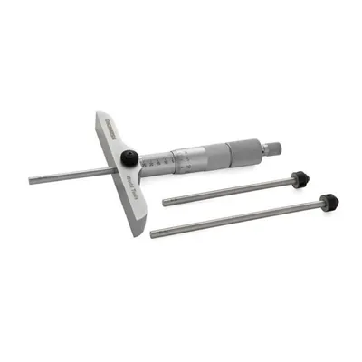 Micrômetro de profundidade encaixe com rosca 0 a 150 x 0,01mm base 101,5mm - 110.489 digimess