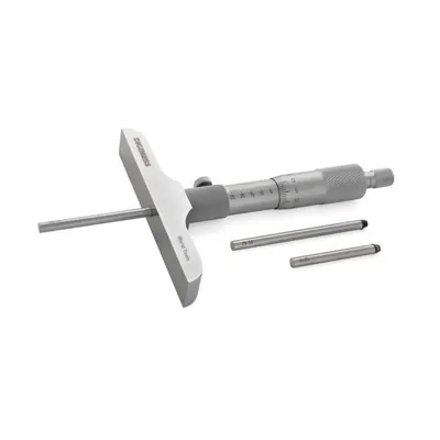 Micrômetro de profundidade encaixe com bucha 0 a 100 x 0,01mm base 101,5mm - 110.500 digimess