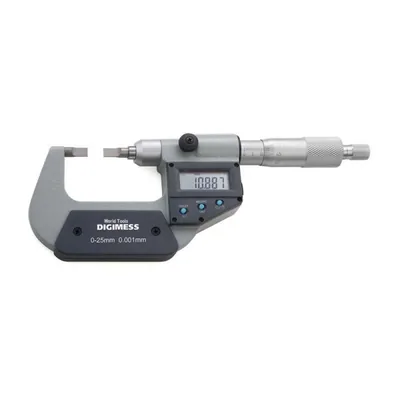 Micrômetro digital tipo lâmina 150 a 175 x 0,001mm proteção ip54 - 112.220a digimess