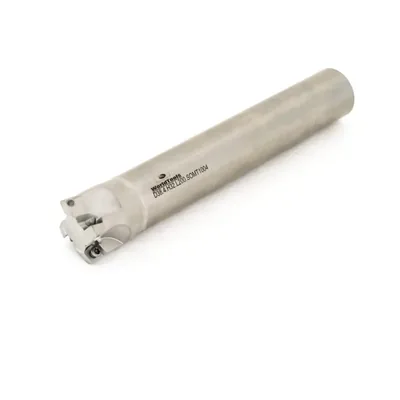 Fresa de topo ø 38 x 200mm 4 cortes haste ø 32,0mm para inserto somt 1004 - guran