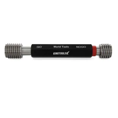 Tampão calibrador de rosca passa e não passa m30,0 x 3,50 6h - tpnp m30,0 king tools