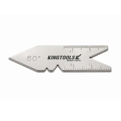 Escantilhão para medições de perfis com ângulo de 60 graus - 600.081 king tools