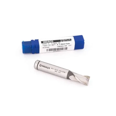 Fresa hss reta 2 cortes m42 co8 ø 04,0 x 051mm curta din327 b-n - 1445.3 indaço