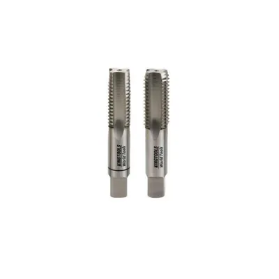 Jogo de macho manual hss mf m08,0 x 0,50 duas peças i e iii din2181 - 2001 king tools