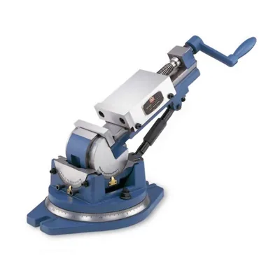 Morsa giratória inclinável em 90 graus abertura de 0 a 140mm altura vertical 590mm - hy-5 homge