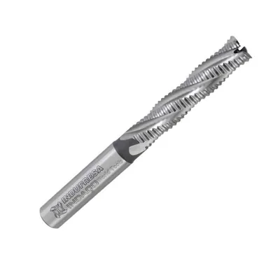 Fresa hss reta 4 cortes ø 10,0 x 072mm para desbaste din844a nr - 1506 indaço