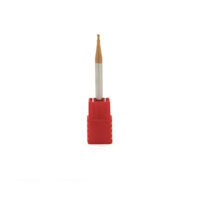 Fresa metal duro 55hrc esférica 2 cortes ø 01,0 - 075 - 03,0mm h04 longa altisin - guran