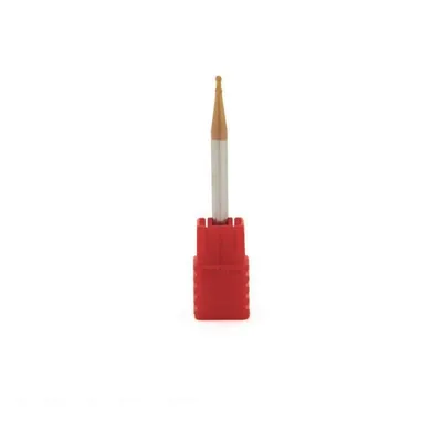Fresa metal duro 55hrc esférica 2 cortes ø 03,0 - 075 - 06,0mm h04 média altisin - guran