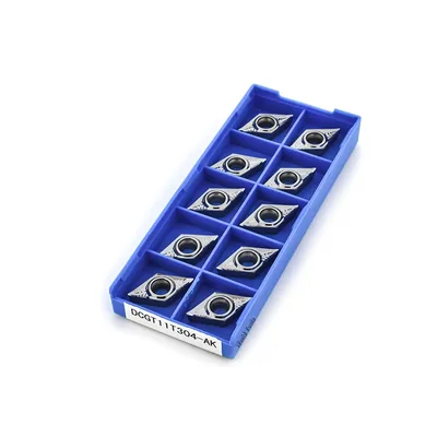 Inserto para torneamento dcgt 11t304 ak dc-al - guran