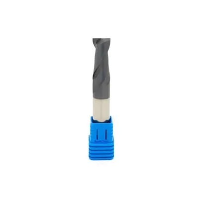 Fresa metal duro 45hrc reta 2 cortes ø 14,0 - 150 - 50,0mm h14 longa tialn - guran