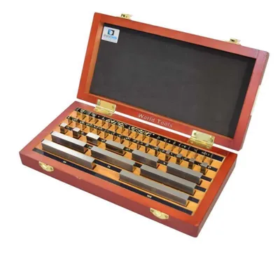 Jogo de blocos padrão fabricado em aço com 046 peças classe 1 - 520.002 king tools