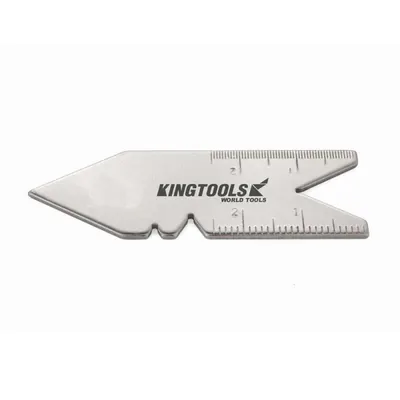 Escantilhão para medições de perfis com ângulo de 55 graus - 600.082 king tools