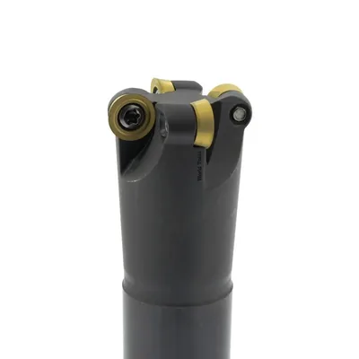 Fresa de topo ø 32 x 150mm 4 cortes haste ø 25,0mm para inserto rdmt 1003 - guran