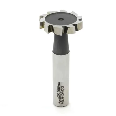 Fresa hss em t woodruff ø 1 x 1/4" dentes cruzados din850 b-n - 1641 indaço