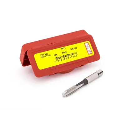 Macho manual avulso hss 2b unc 1/4" x 20 tpi terceiro macho din352 - e108 dormer