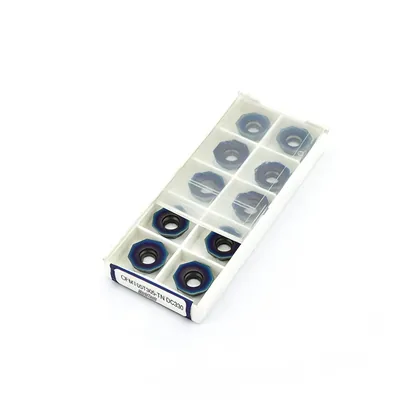 Inserto para fresamento ofmt 05t3 tn cobertura blue dc330 - dry cut