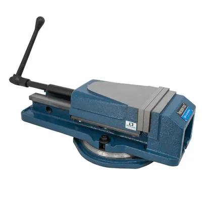 Morsa mecânica giratória abertura 0 a 275mm mordentes 157mm - h-600 homge