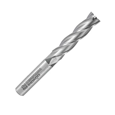 Fresa hss reta 4 cortes ø 05,0 x 068mm longa din844 a-n - 1501.1 indaço