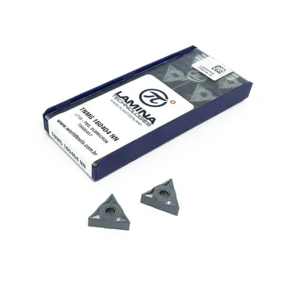 Inserto para torneamento tnmg 160404 nn lt10 - lamina
