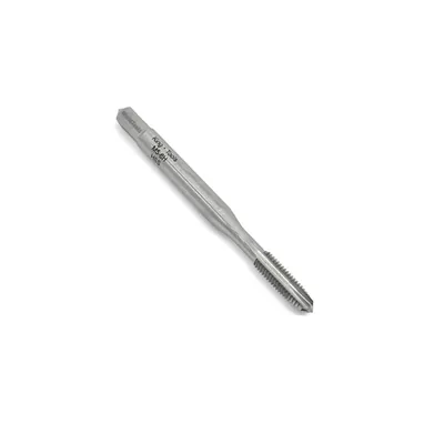Macho máquina ponta helicoidal hss m05,0 x 0,80 superfície brilhante din371 - 2100/1 king tools