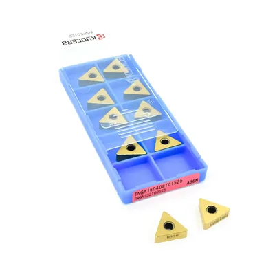 Inserto de cerâmica para torneamento tnga 160408 t01525 a66n - kyocera
