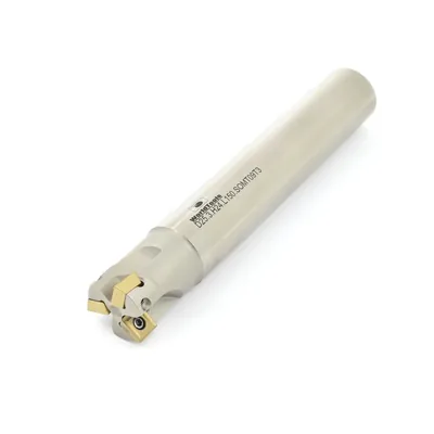 Fresa de topo ø 25 x 150mm 3 cortes haste ø 24,0mm para inserto somt 09t3 - guran