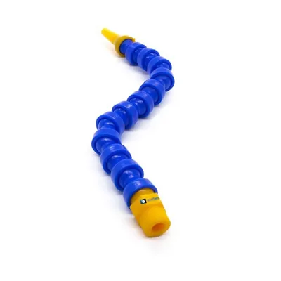 Flexível plástico reto p/refrigeração rosca 3/8" npt x 3/16" x 300mm sem válvula - vhk-3/8"vs daigo