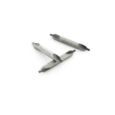 Broca de centro hss com canal reto ø 03,15 x 08,00mm - world tools