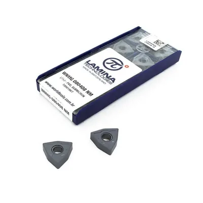 Inserto para torneamento wnmg 080404 nn lt10 - lamina