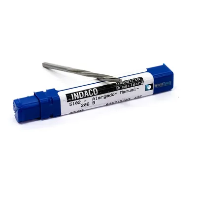 Alargador manual hss h7 ø 02,5 x 058mm din206b - 5102 indaço