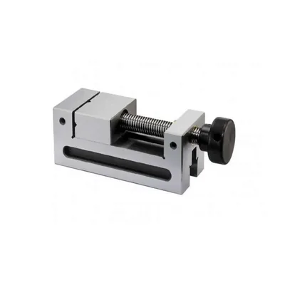 Morsa de precisão retificada abertura 0 a 075mm mordentes 063mm - vsd-25 gin