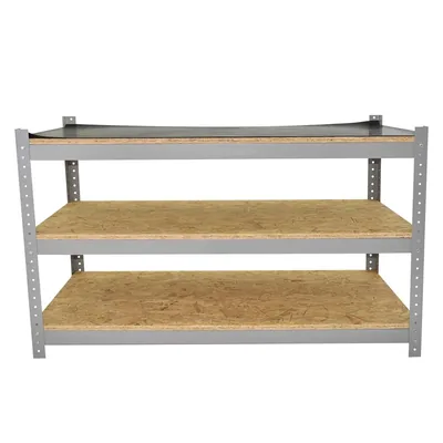 Bancada multiuso desmontável com 3 tampos compensado de 2000 x 600mm - bm-r marcon
