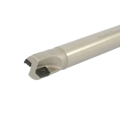 Fresa de topo ø 20 x 290mm 2 cortes haste ø 19,0mm para inserto aplx e apkt 1003 - guran