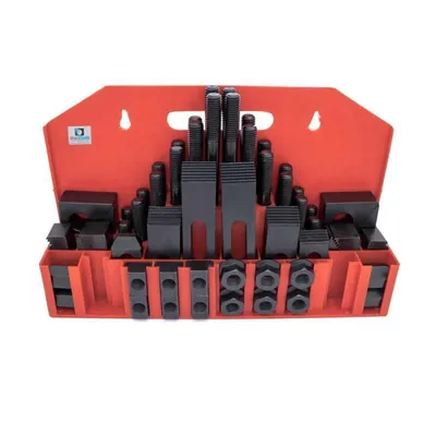 Kit de fixação com 58 peças para mesa com canal de 12,0mm fuso m10 - ck-10 viber