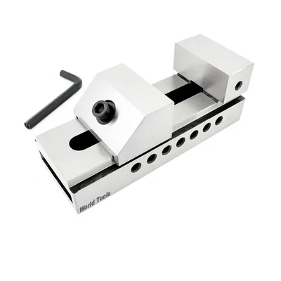 Morsa de precisão retificada abertura 0 a 125mm mordentes 088mm - mpp-125/8"8 world tools