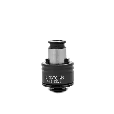 Adaptador t1 porta macho m06,0 din376 c/catraca ø 04,5mm quadrado 03,4mm - tc312-m06-d376 mawbra