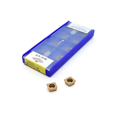 Inserto para fresamento sdmt 09t312-dm yb9320 alto avanço - zcc ct