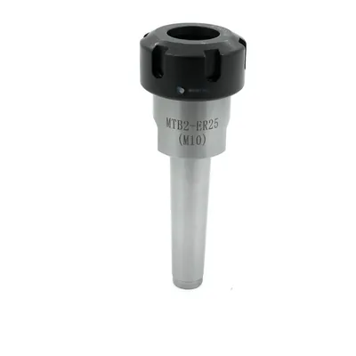 Haste cm2 porta pinça er-25um cone com rosca m10 - mt2-er25um-m10 viber