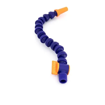 Flexível plástico p/refrigeração rosca 3/8" npt bico 3/8" x 336mm - vbk-3/8" viber