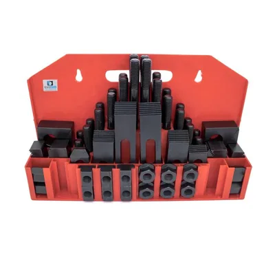 Kit de fixação com 58 peças para mesa com canal de 14,0mm fuso m12 - gr-12ae viber
